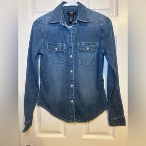 👖 Ralph Lauren Jeans Co. Denim Button Down Shirt | Size S